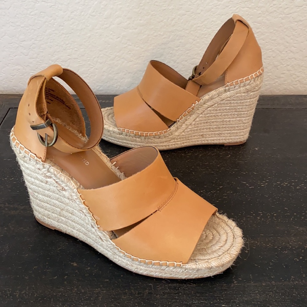 Treasure & Bond Espadrille Wedge Sandals Size 8